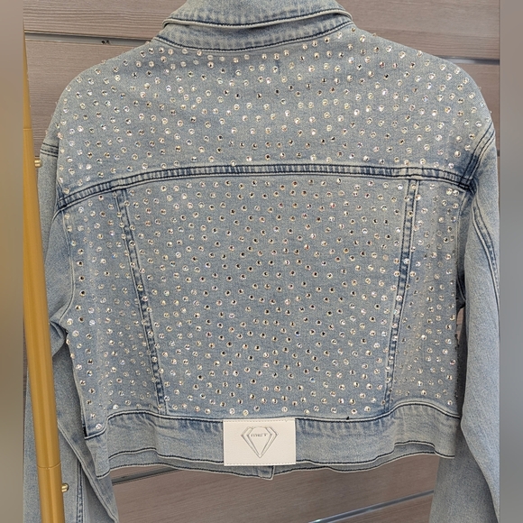 Studded Denim Jacket - Picture 4 of 10